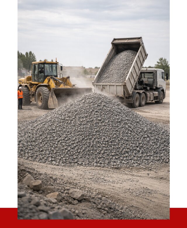 Купить щебень с доставкой в Ржеве от 2570 руб. | ПРОНЕРУДРжв