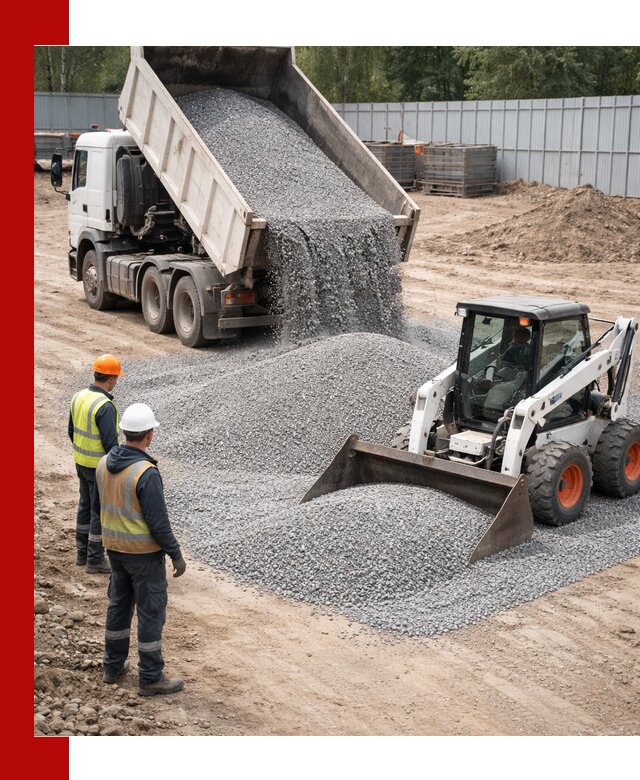 Доставка и продажа гранитного щебня фракции 0-5 в Ржеве