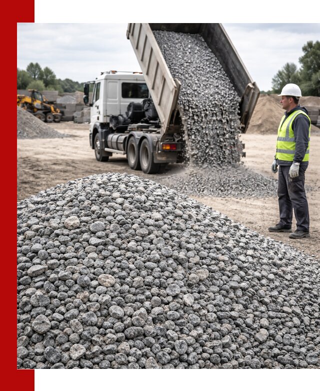 Доставка и продажа гранитного щебня фракции 5-20 в Ржеве