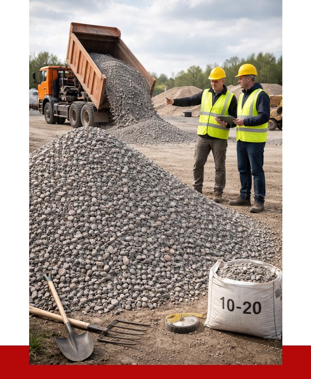 Гранитный щебень фракция 10-20 в Ржеве от 4317 руб.|ПРОНЕРУДРжв
