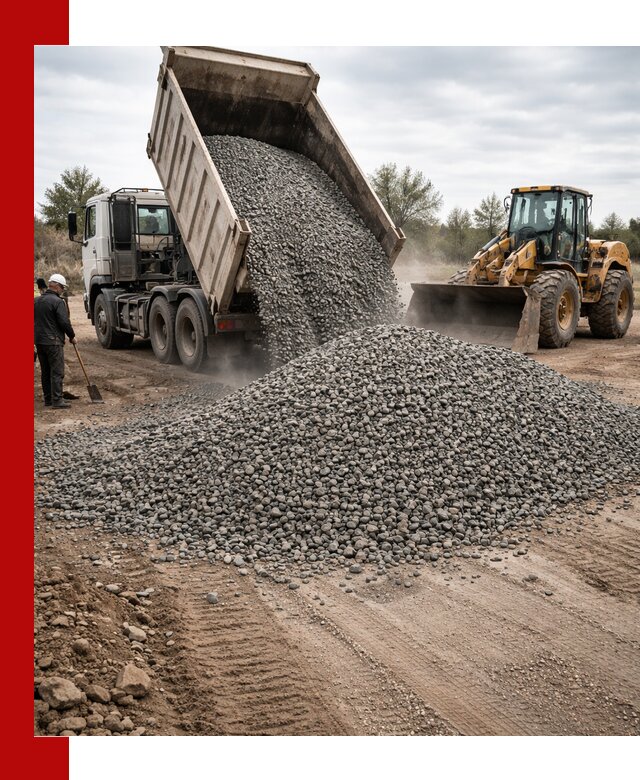 Гранитный щебень фракция 10-20 с доставкой в Ржеве