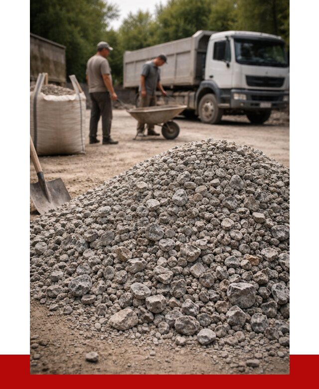 Гранитный щебень фракция 20-40 в Ржеве от 3289 руб. ПРОНЕРУДРжв