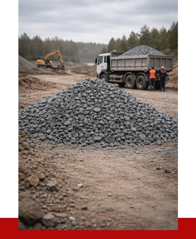 Щебень габбро диабаз фракция 40-70 в Ржеве от 2261 р-ПРОНЕРУДРжв