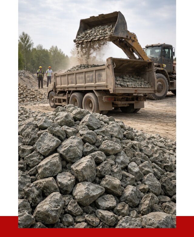 Щебень габбро диабаз фракция 70-150 в Ржеве от 2878 р.|ПРОНЕРУДРжв