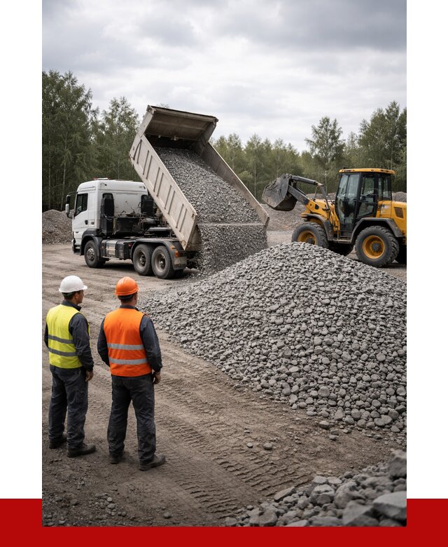 Гравийный щебень фракция 40-70 в Ржеве от 9765р | ПРОНЕРУДРжв