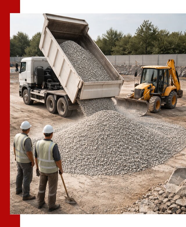 Купить известняковый щебень фракции 5–10 мм с доставкой в Ржеве