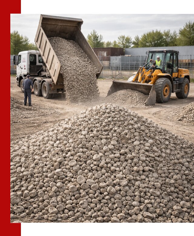 Доломитовый щебень фракции 20–41 с доставкой в Ржеве