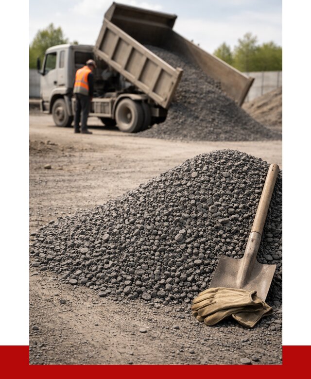 Шлаковый щебень фракция 5-20 в Ржеве от 1850 р. ПРОНЕРУДРжв