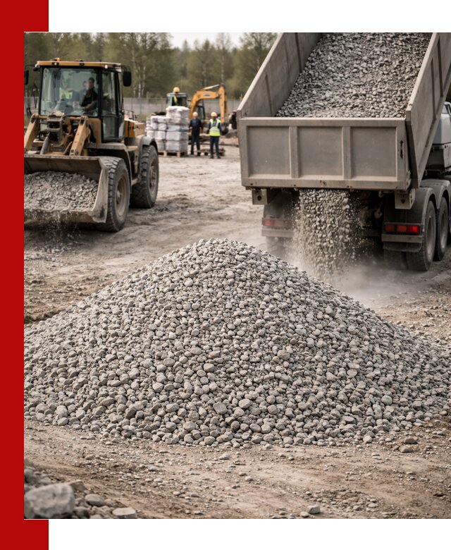 Вторичный щебень фракции 5-20 в Ржеве — доставка и продажа крупнотоннажно