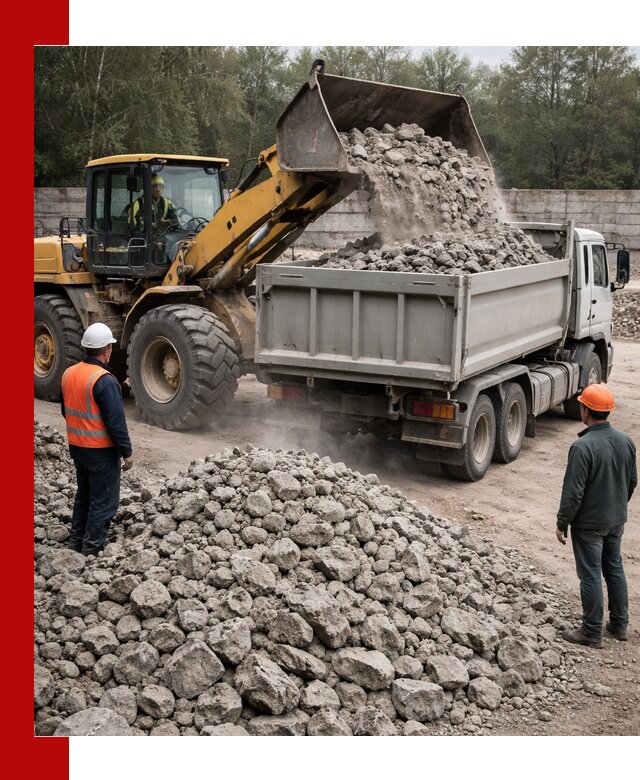 Вторичный щебень фракция 70–150 в Ржеве с доставкой