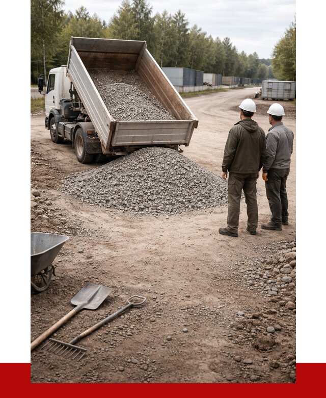 Бетонный щебень фракция 5-20 в Ржеве от 3289 р., ПРОНЕРУДРжв