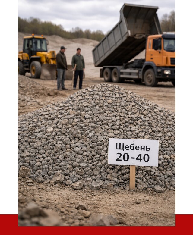 Бетонный щебень фракция 20-40 в Ржеве от 2518 р. | ПРОНЕРУДРжв