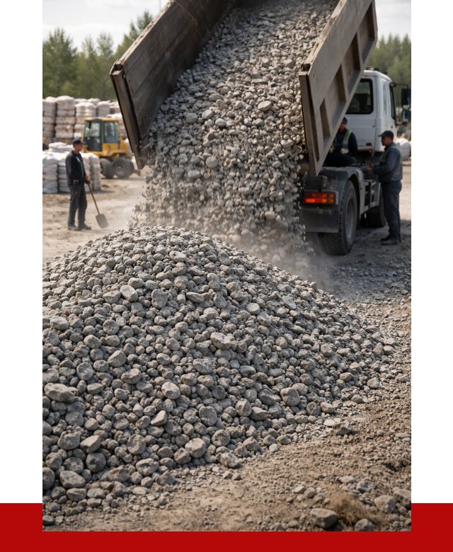 Бетонный щебень фракция 40-70 в Ржеве от 1850 р. ПРОНЕРУДРжв