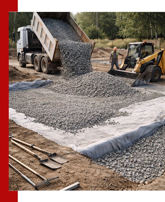 Щебень для фундамента с доставкой в Ржеве