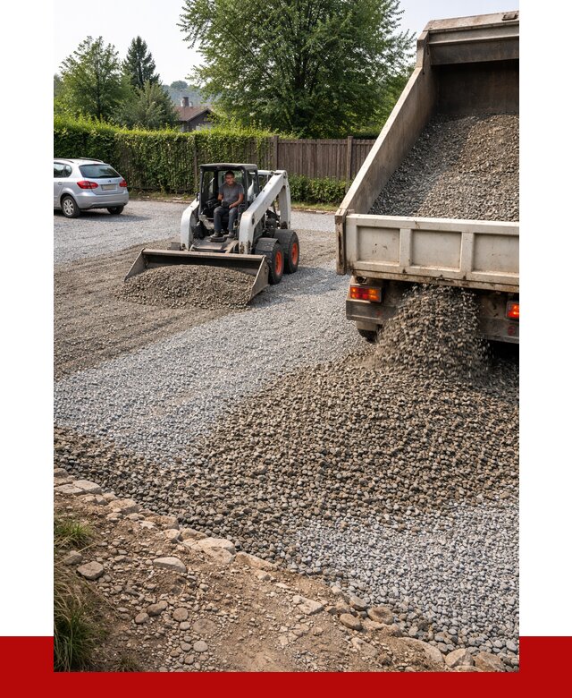 Щебень для парковки в Ржеве с доставкой от 1233 р.| ПРОНЕРУДРжв