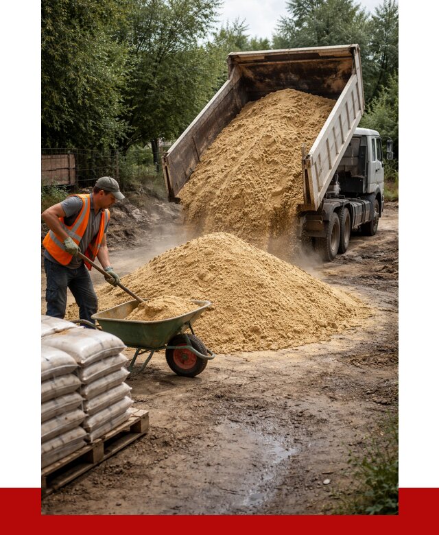 Купить песок с доставкой в Ржеве от 1850 р. | ПРОНЕРУДРжв