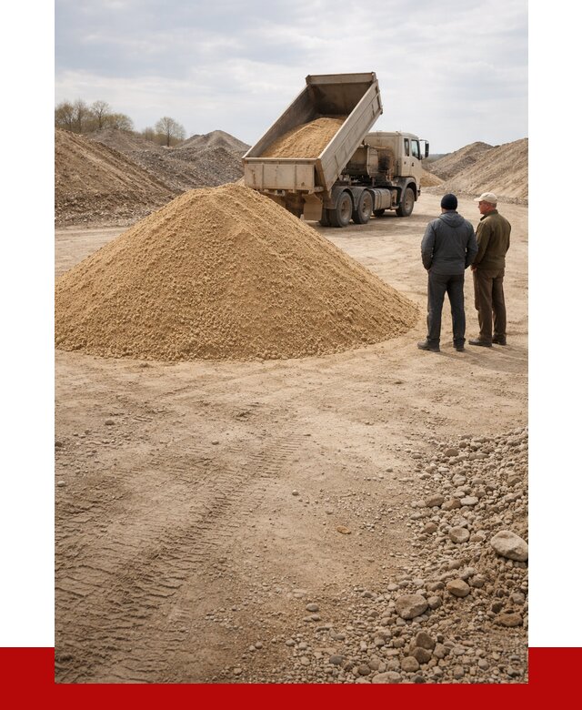 Карьерный песок крупнозернистый в Ржеве от 8737 р | ПРОНЕРУДРжв