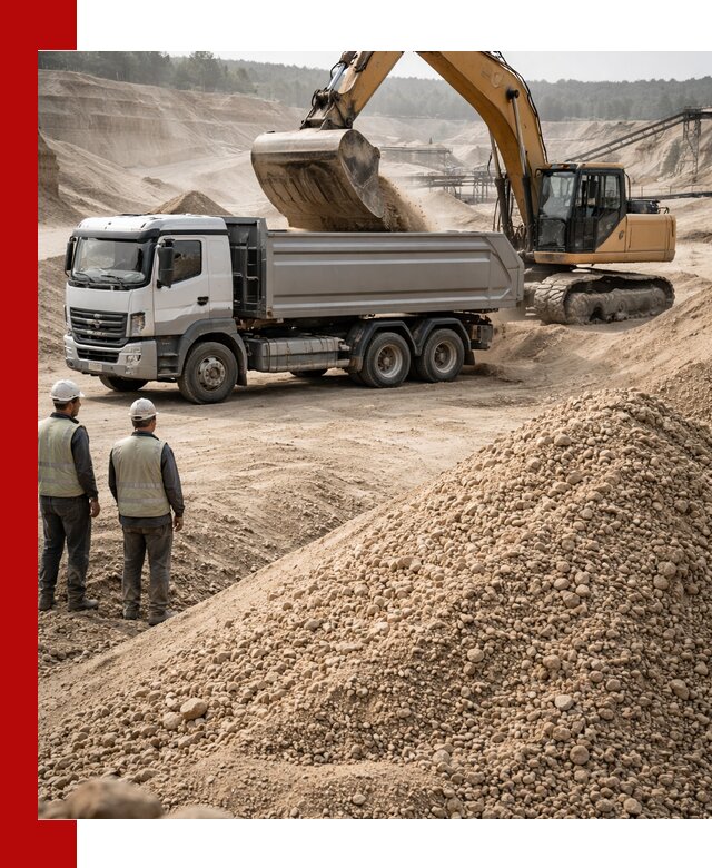 Карьерный крупнозернистый песок с доставкой в Ржеве