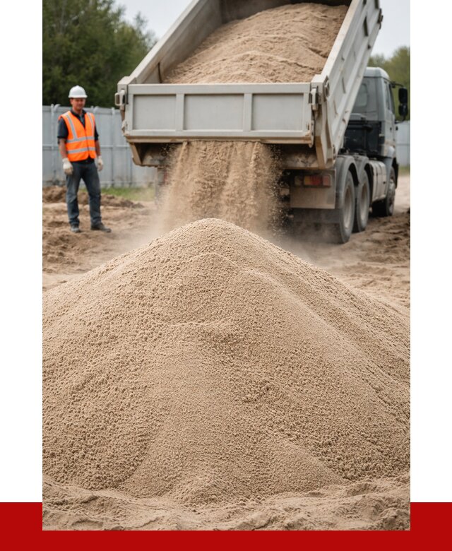 Купить сеяный песок с доставкой в Ржеве от 2261 р ПРОНЕРУДРжв