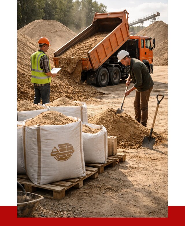 Строительный песок в Ржеве от 2261 р. с доставкой, ПРОНЕРУДРжв