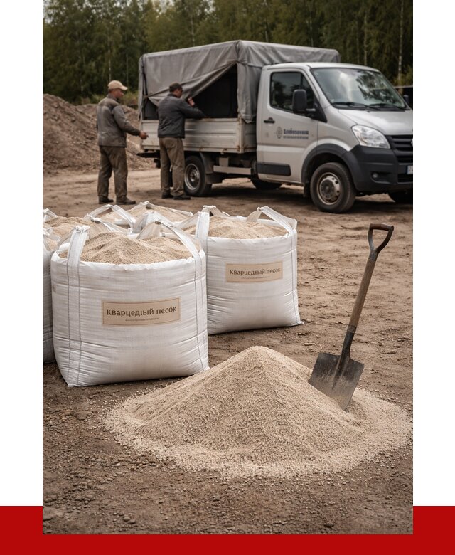 Кварцевый песок для пескоструя в Ржеве от 4626 р. | ПРОНЕРУДРжв