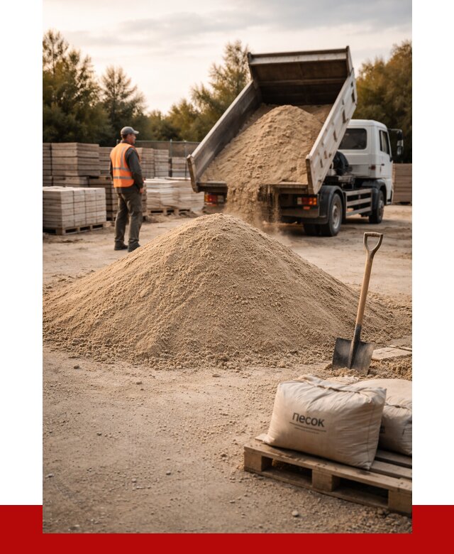 Купить сухой песок в Ржеве с доставкой от 2467 р. | ПРОНЕРУДРжв