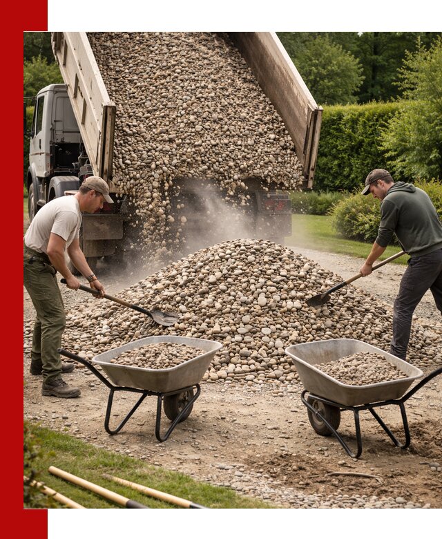 Доставка и продажа декоративной гальки в Ржеве