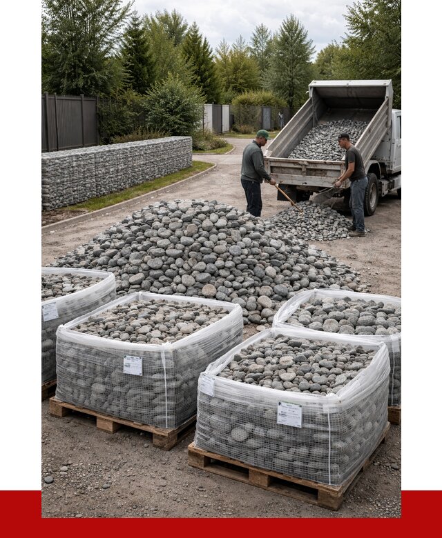 Камень для габионов в Ржеве от 4317 р. за куб | ПРОНЕРУДРжв