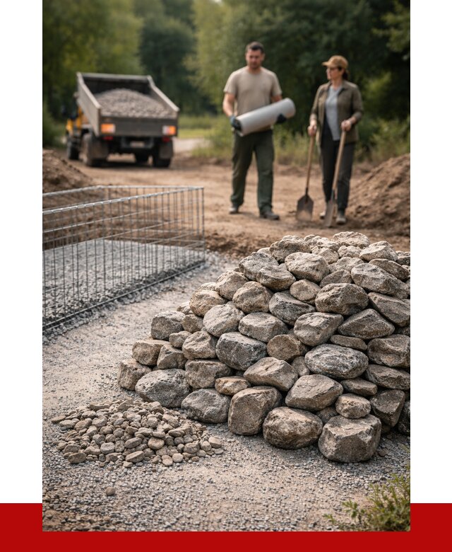 Камень для габионов фракция 100-200 в Ржеве от 4934 р. | ПРОНЕРУДРжв