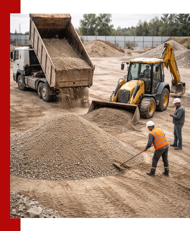 Поставка и доставка ПГС С4 в мешках и самосвалах в Ржеве