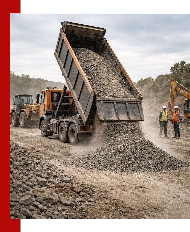 Щебёночно-песчаная смесь ЩПС С1 с доставкой в Ржеве