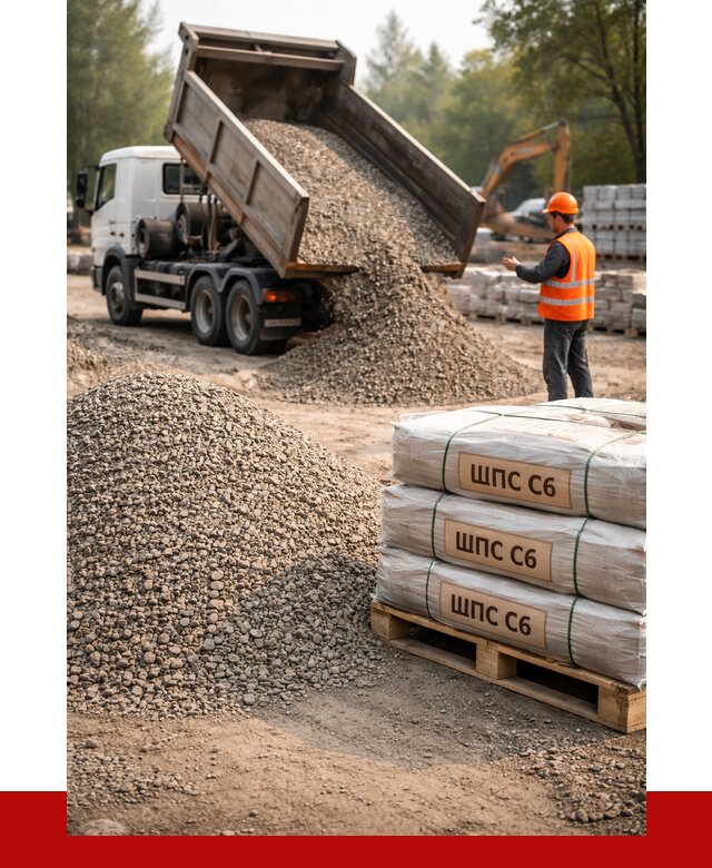 ЩПС С6 в Ржеве с доставкой от 2261 р. за куб | ПРОНЕРУДРжв