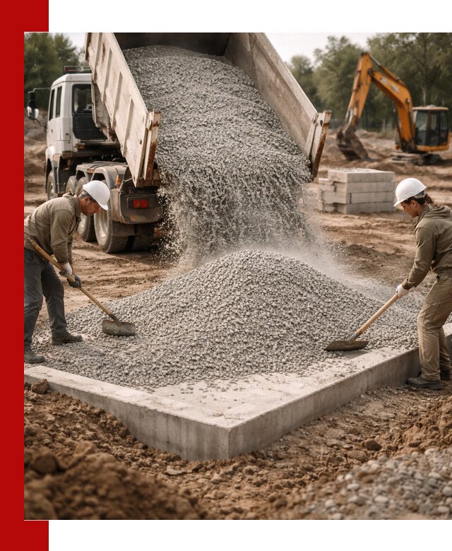 Доставка и продажа отсева для бетона в Ржеве