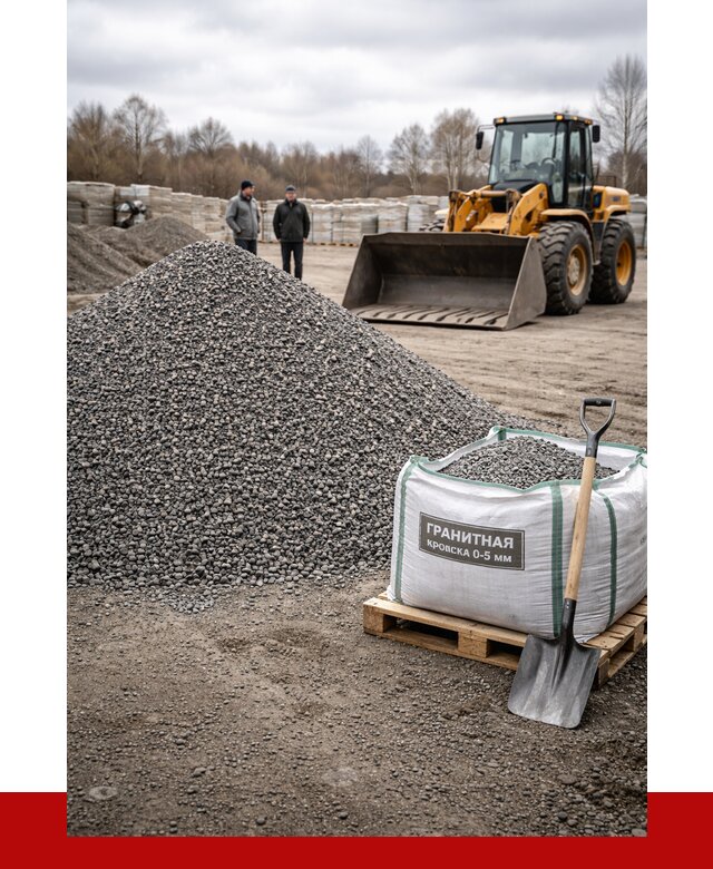 Купить гранитную крошку в Ржеве от 4934 р. с доставкой | ПРОНЕРУДРжв