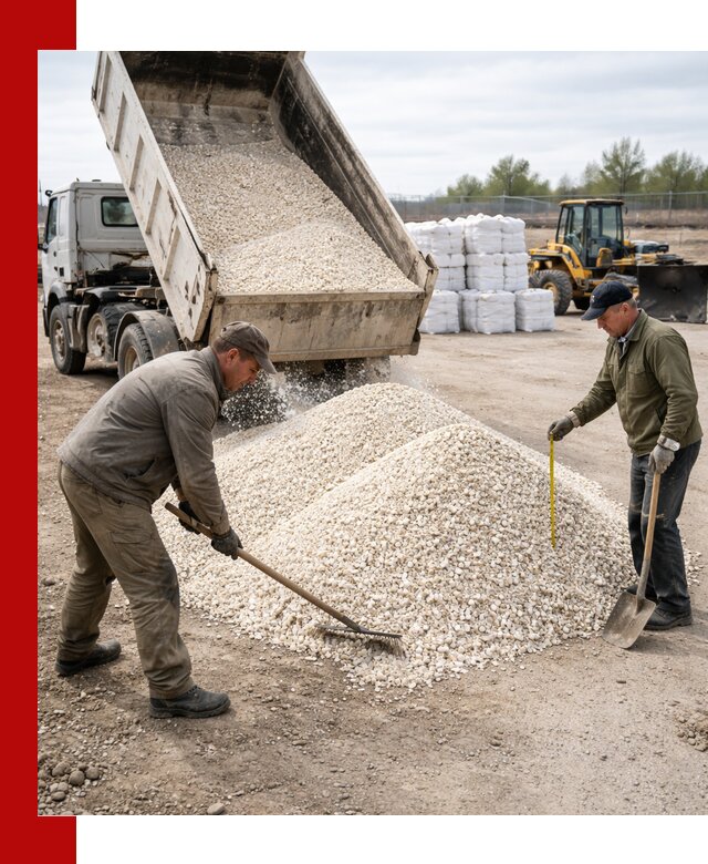 Мраморная крошка с доставкой и разгрузкой в Ржеве