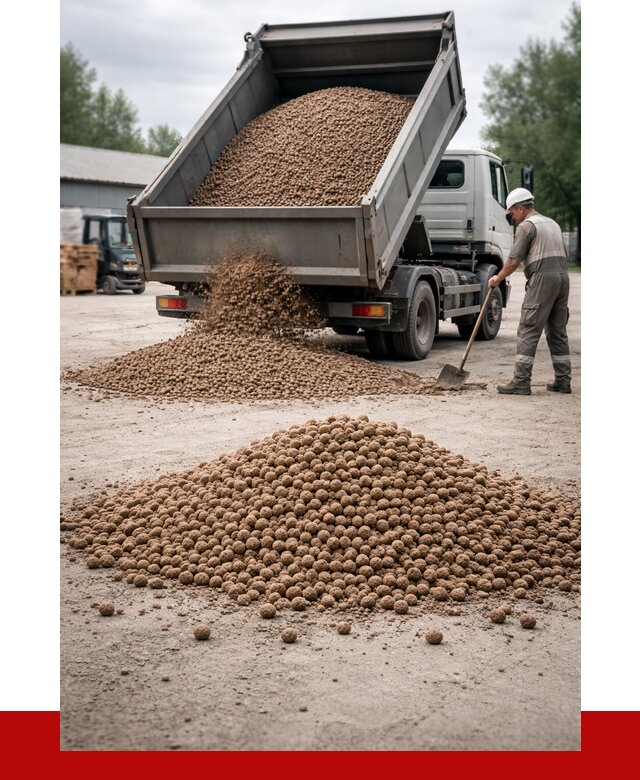 Керамзит с доставкой в Ржеве от 4317 р. за м3 | ПРОНЕРУДРжв