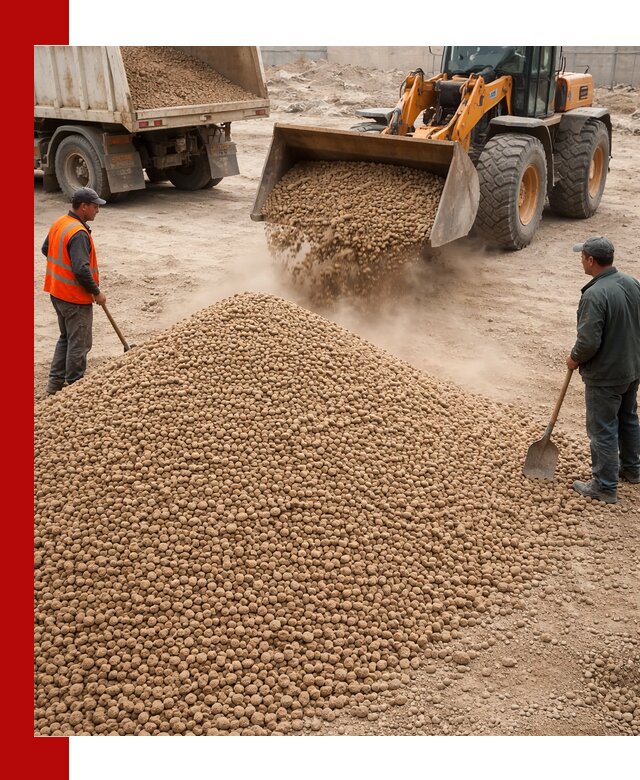 Керамзит фракция 10-20 с доставкой в Ржеве