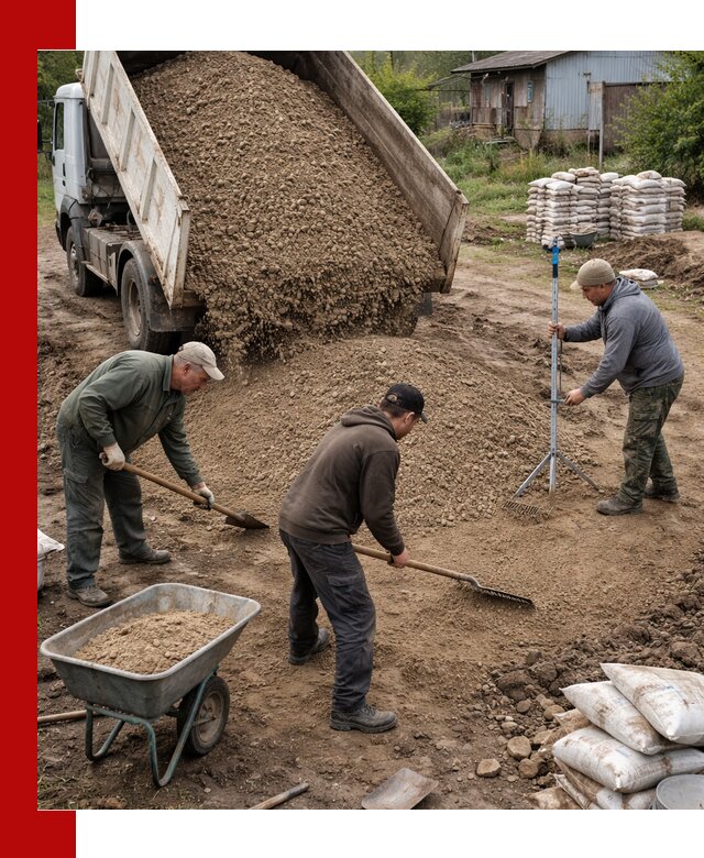Керамзитовый песок с доставкой в Ржеве оптом и в розницу
