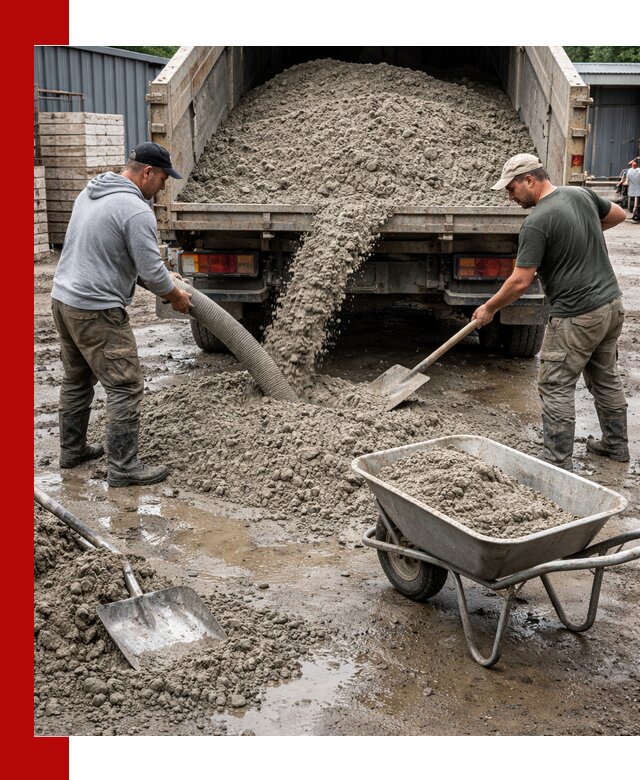 Цементно-песчаная смесь М150 доставка в Ржеве