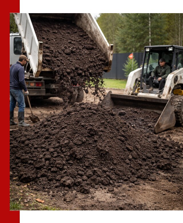 Плодородный грунт с доставкой в Ржеве для садов и огородов