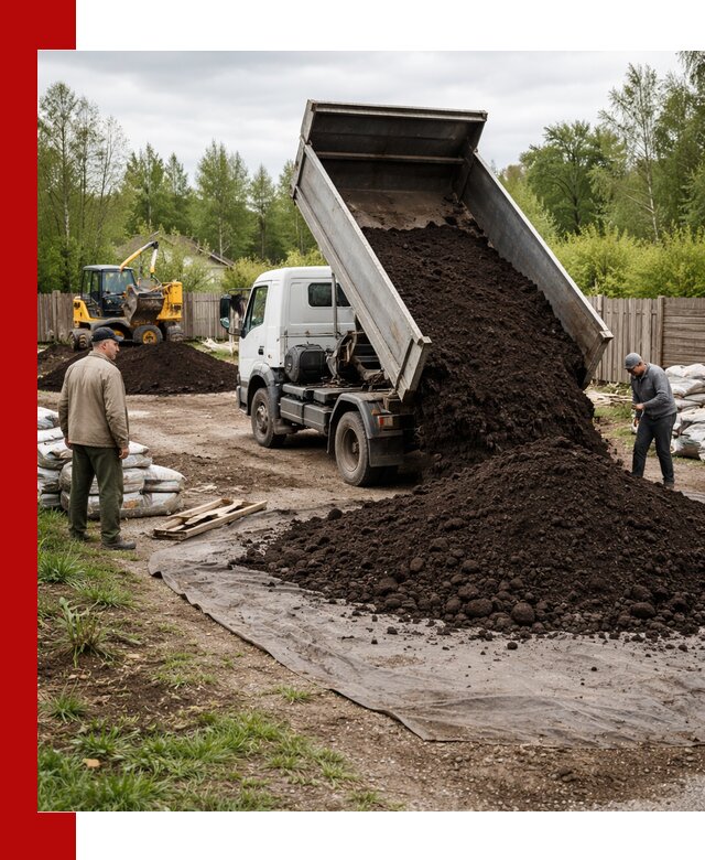 Доставка качественного почвогрунта в Ржеве оптом и в розницу