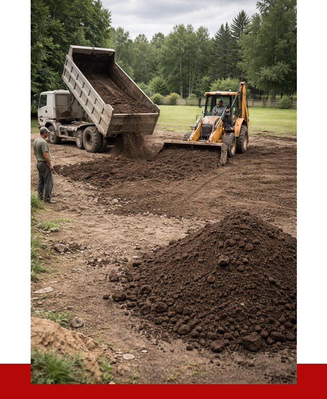Грунт для выравнивания участка в Ржеве от 1233 р. | ПРОНЕРУДРжв