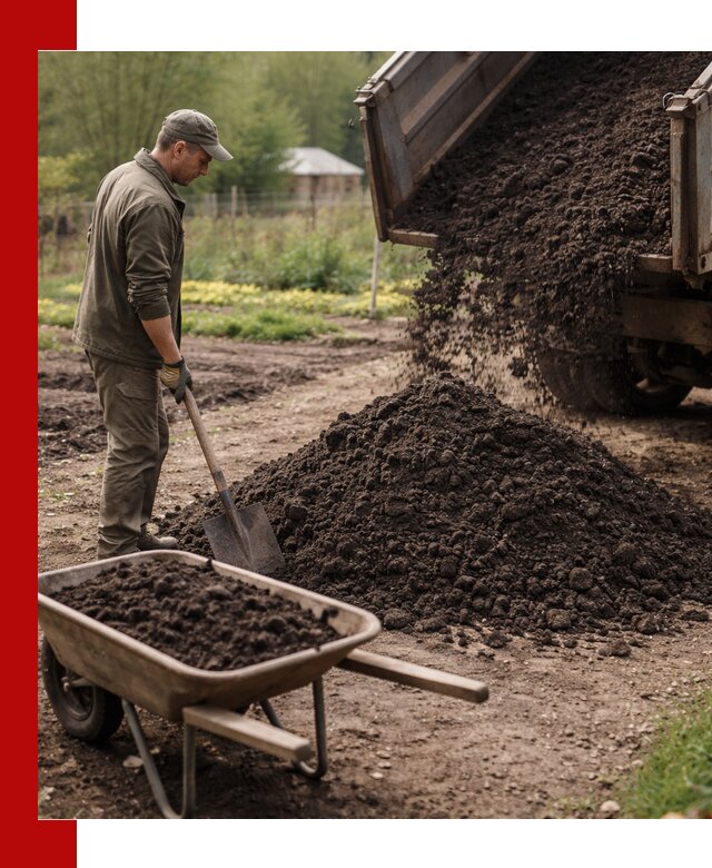 Доставка качественной земли для огорода в Ржеве
