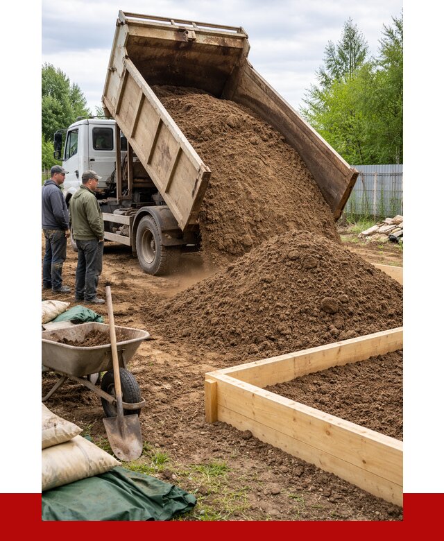 Торфо песчаная смесь в Ржеве с доставкой от 1902 р. | ПРОНЕРУДРжв