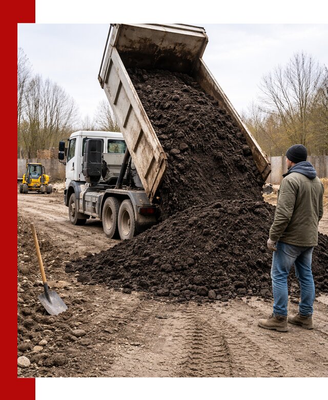 Доставка чернозема навалом в Ржеве быстро и выгодно