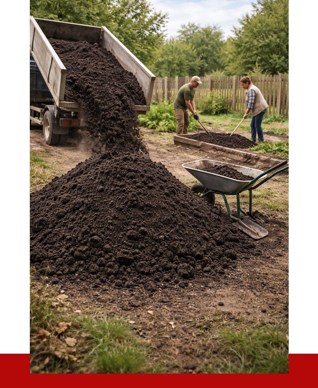 Купить чернозем для огорода в Ржеве от 2570 р. | ПРОНЕРУДРжв