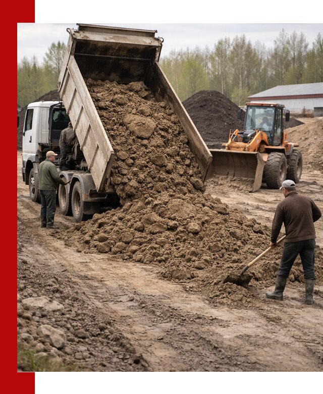 Доставка глин и суглинков в Ржеве оптом и вкрай