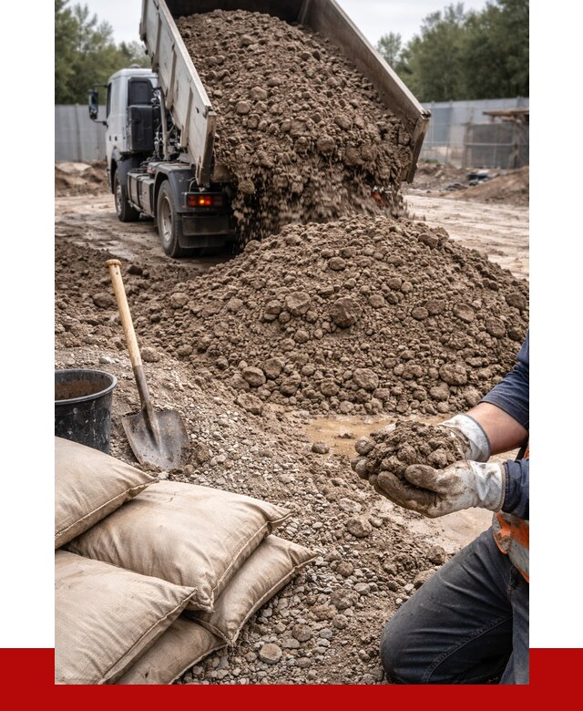 Купить глина для засыпки в Ржеве от 1233 р. за куб | ПРОНЕРУДРжв