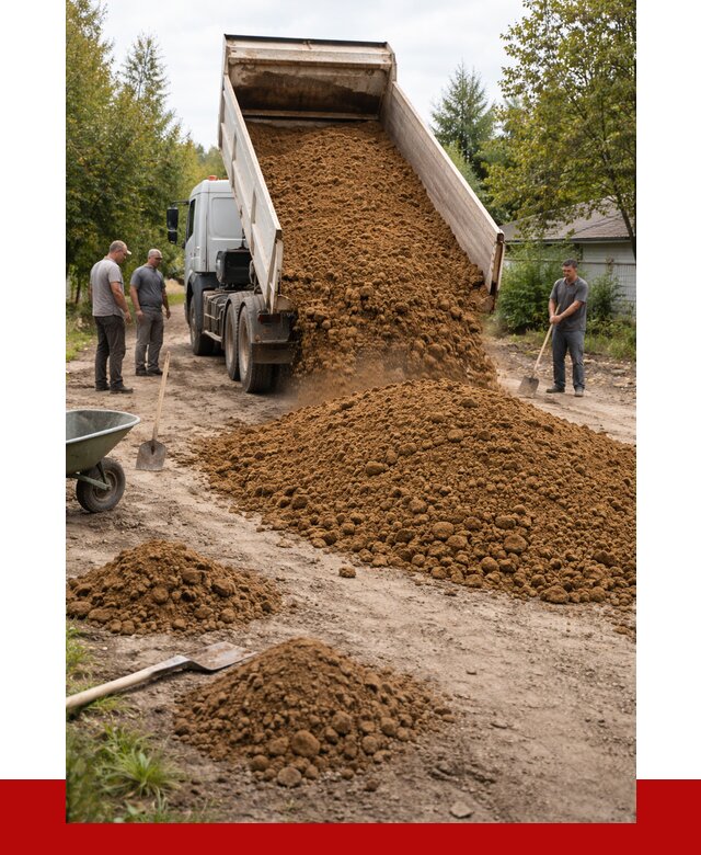 Купить суглинок с доставкой в Ржеве от 2570 р. за куб | ПРОНЕРУДРжв