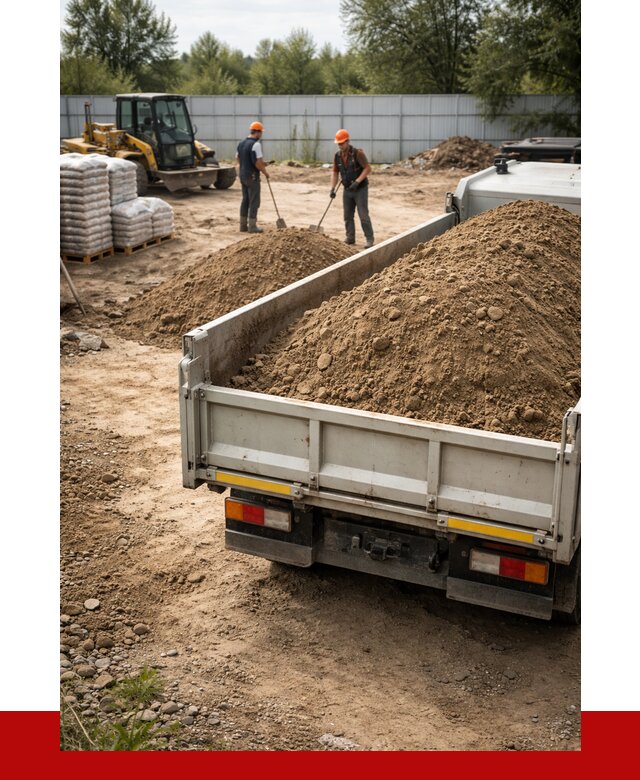 Супесь с доставкой в Ржеве от 2518 р. за куб | ПРОНЕРУДРжв